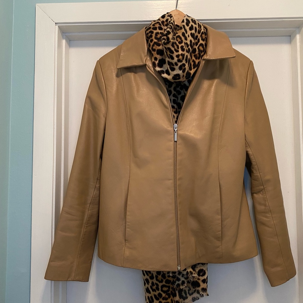 Leather jacket